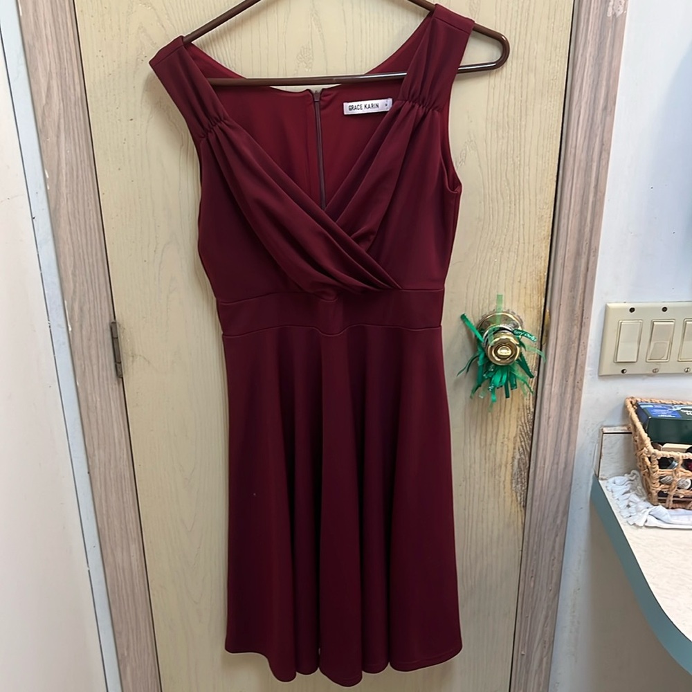 Dark Red dress size medium